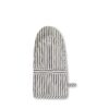 Lexington Icons Cotton Herringbone Striped Mitten, Black/White - Bild 2