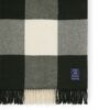 Lexington Green Checked Recycled Wool Throw